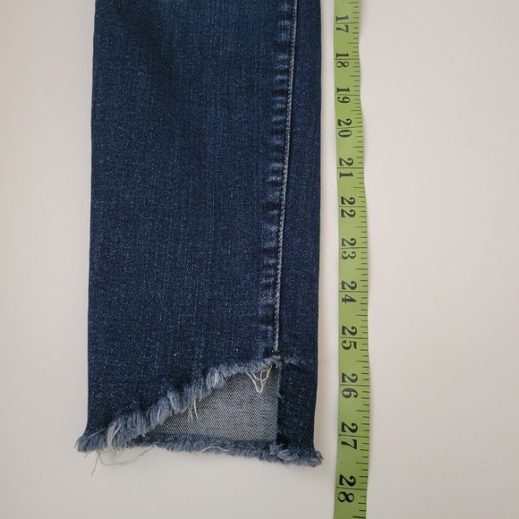 FRAME Le Skinny de Jeanne Tulip Hem Jeans Size: 27 - Picture 7 of 12